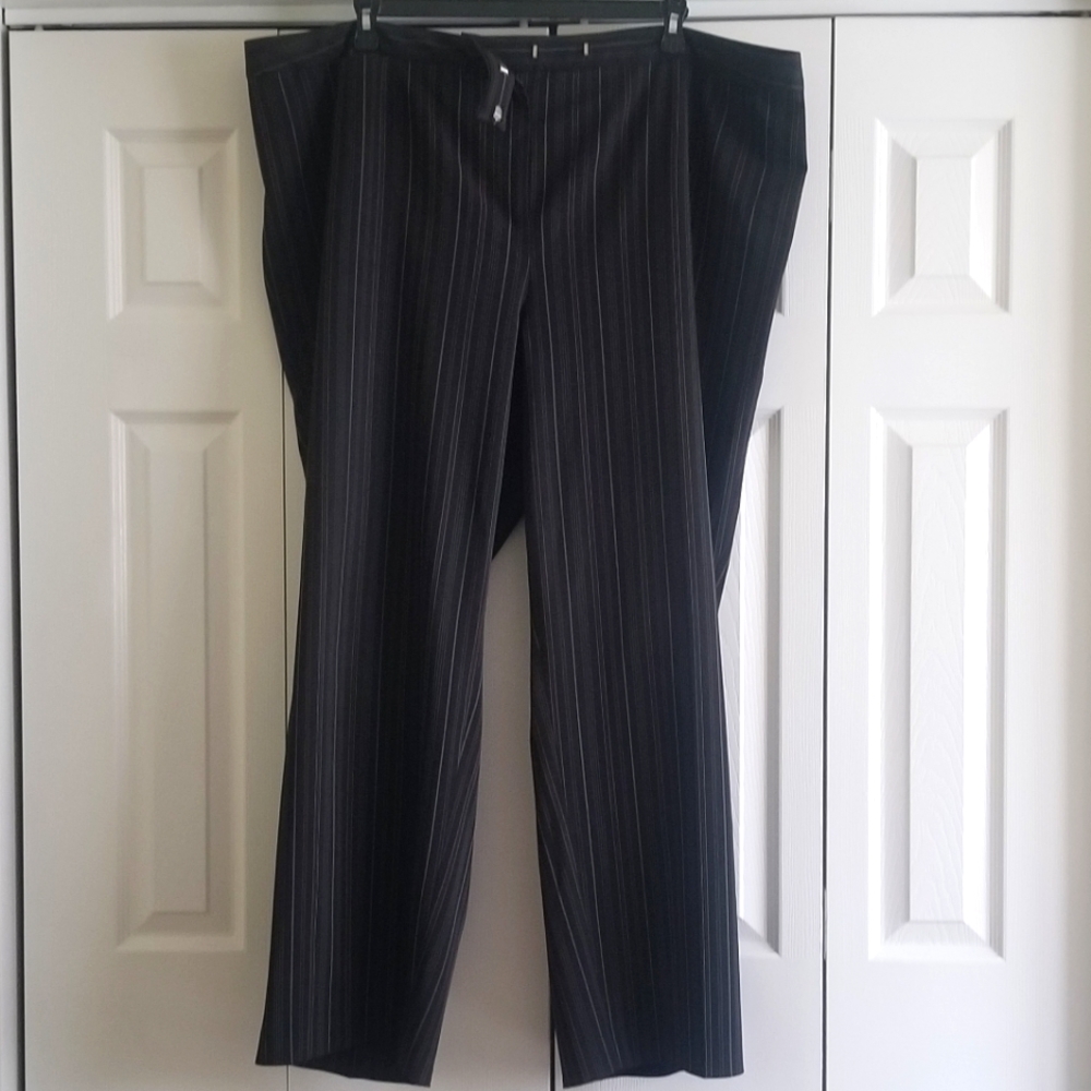 Lane Bryant Pinstriped Pants